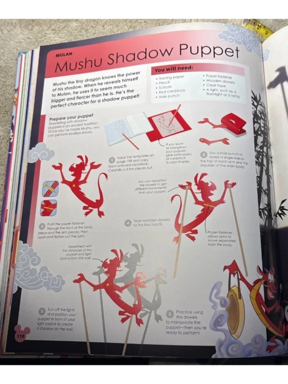 Disney Ideas Book Hardcover - Over 100 Disney Crafts Games & Activities - Picture 10 of 16
